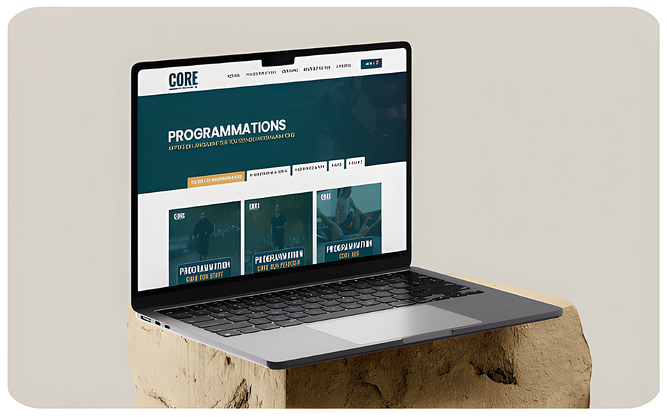CORE Programming — création de site web pour Coaching & fitness, réalisé par Westeo Studio (visuel 2)