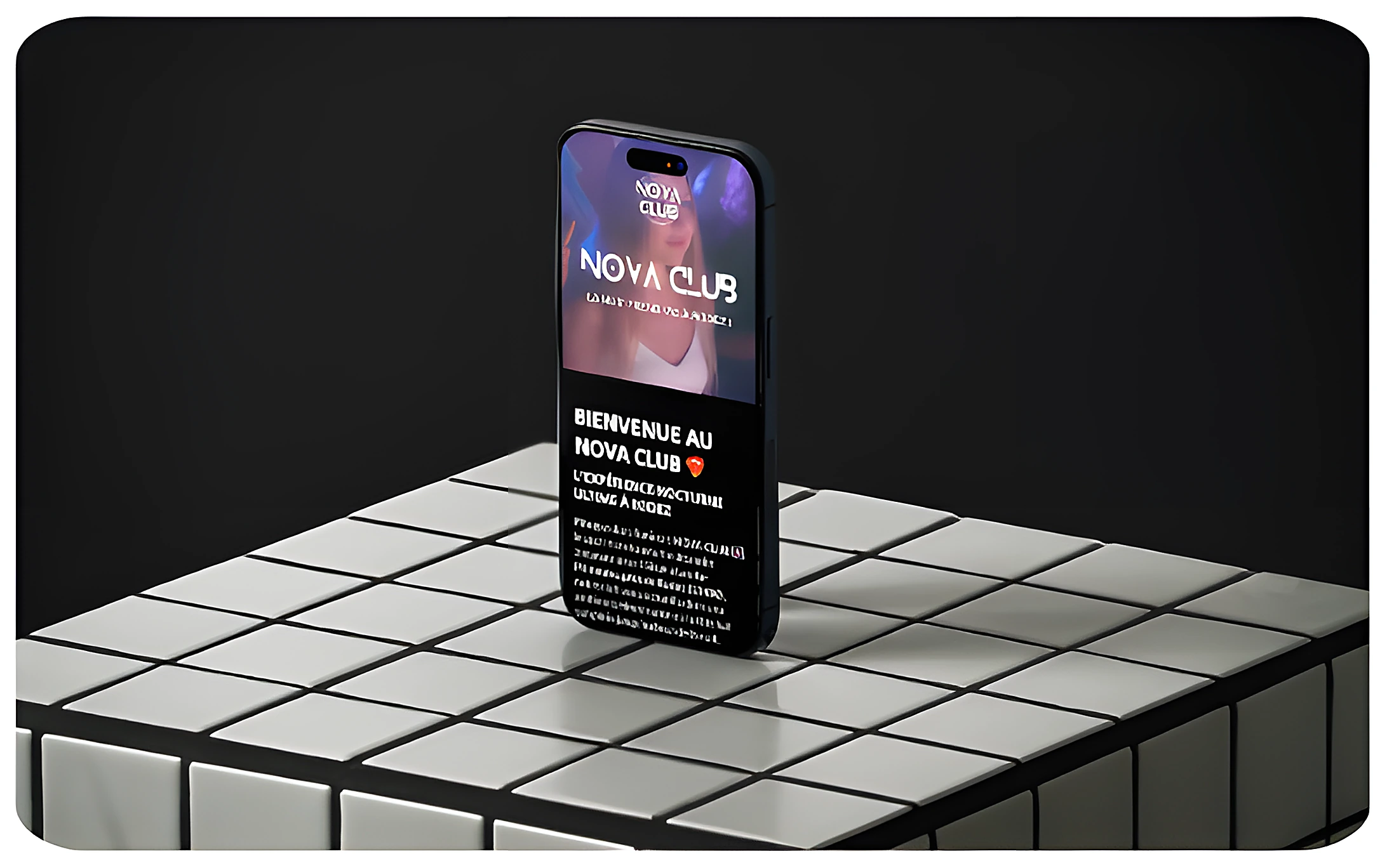 Nova Club — création de site web pour Club & nightlife, réalisé par Westeo Studio (visuel 2)