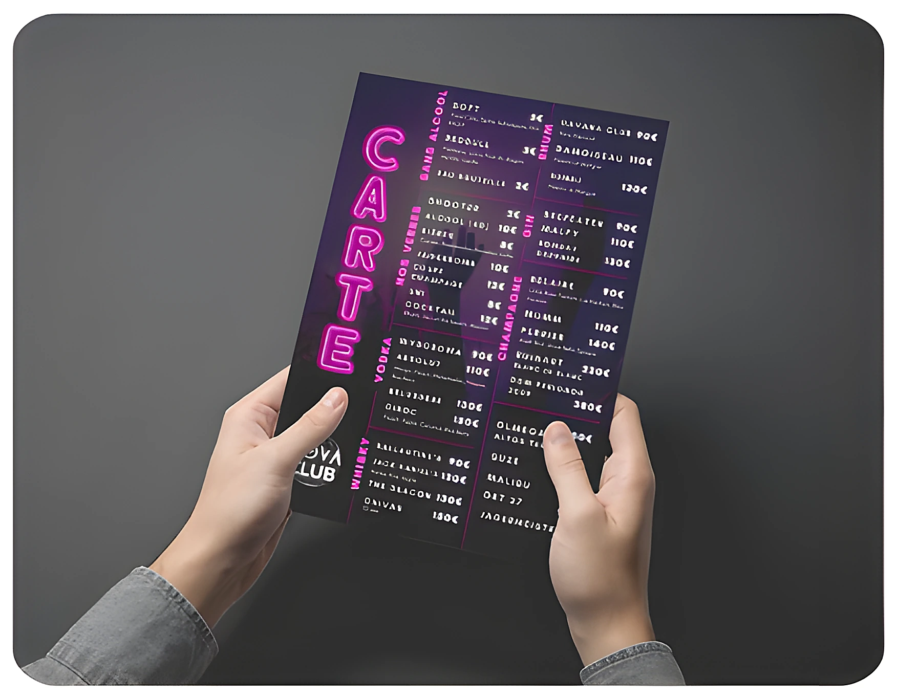 Nova Club — création de site web pour Club & nightlife, réalisé par Westeo Studio (visuel 3)