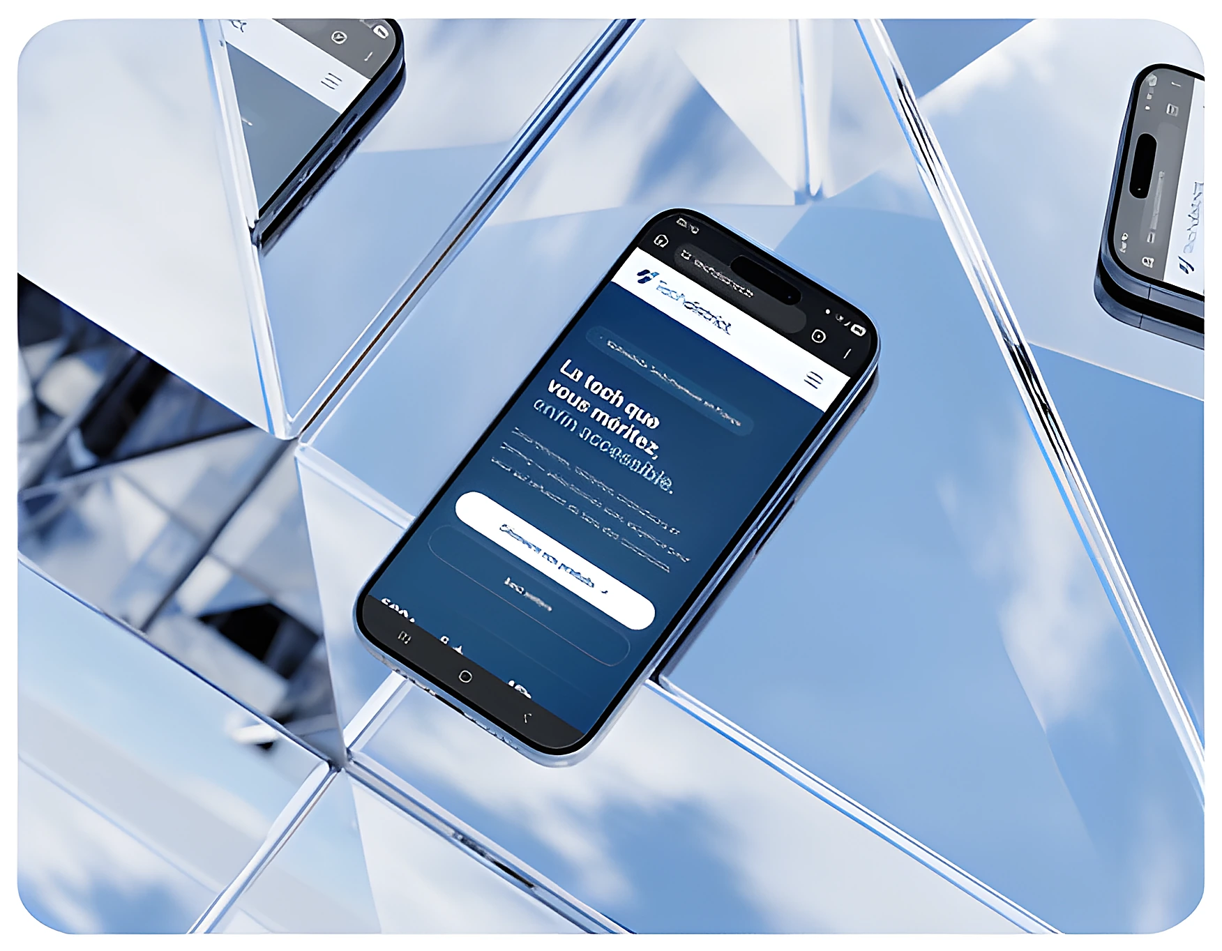 Techdistrict — création de site web pour Tech & réparation, réalisé par Westeo Studio (visuel 3)