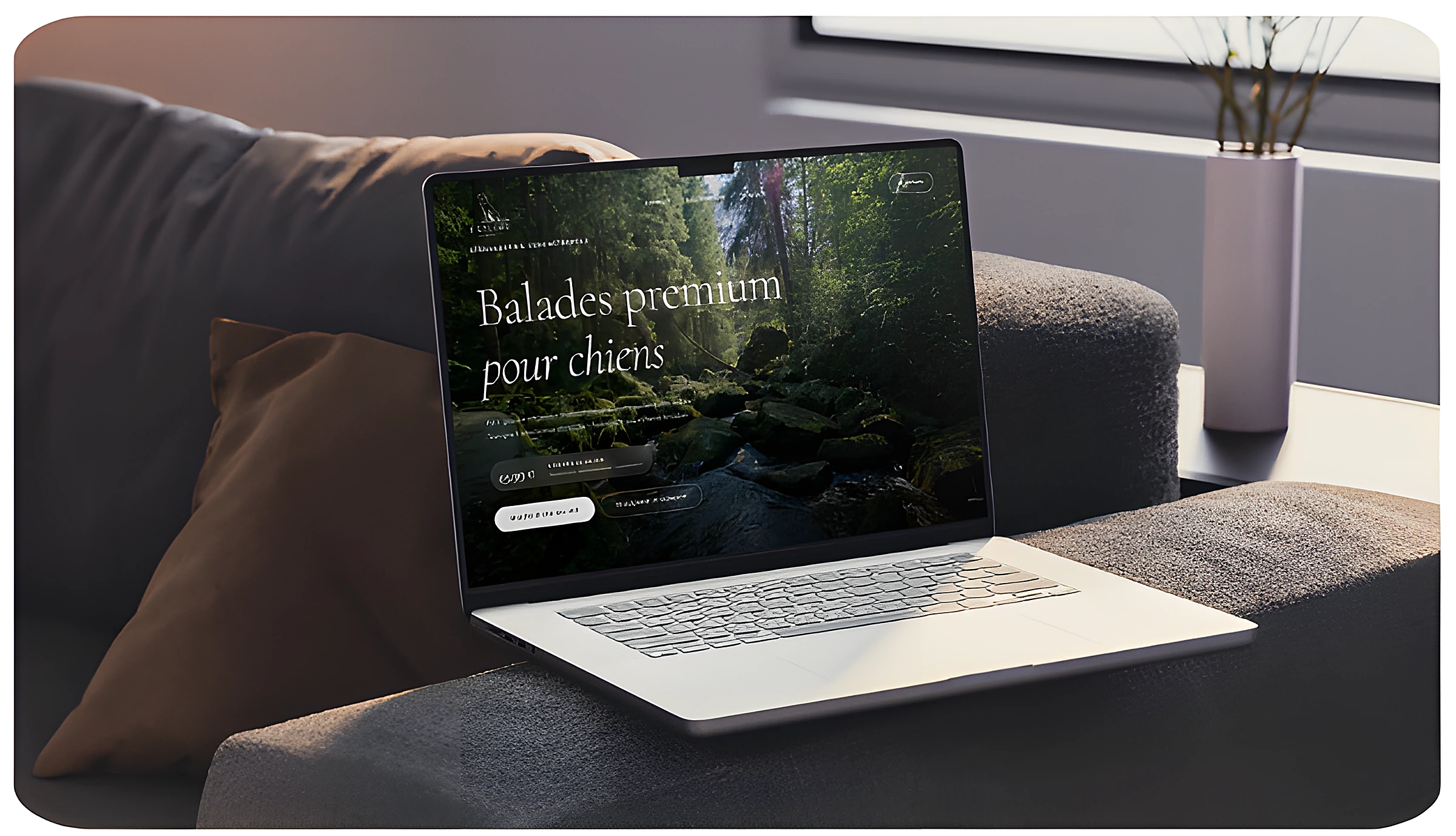 Explore Dog — création de site web pour Balades canines, réalisé par Westeo Studio