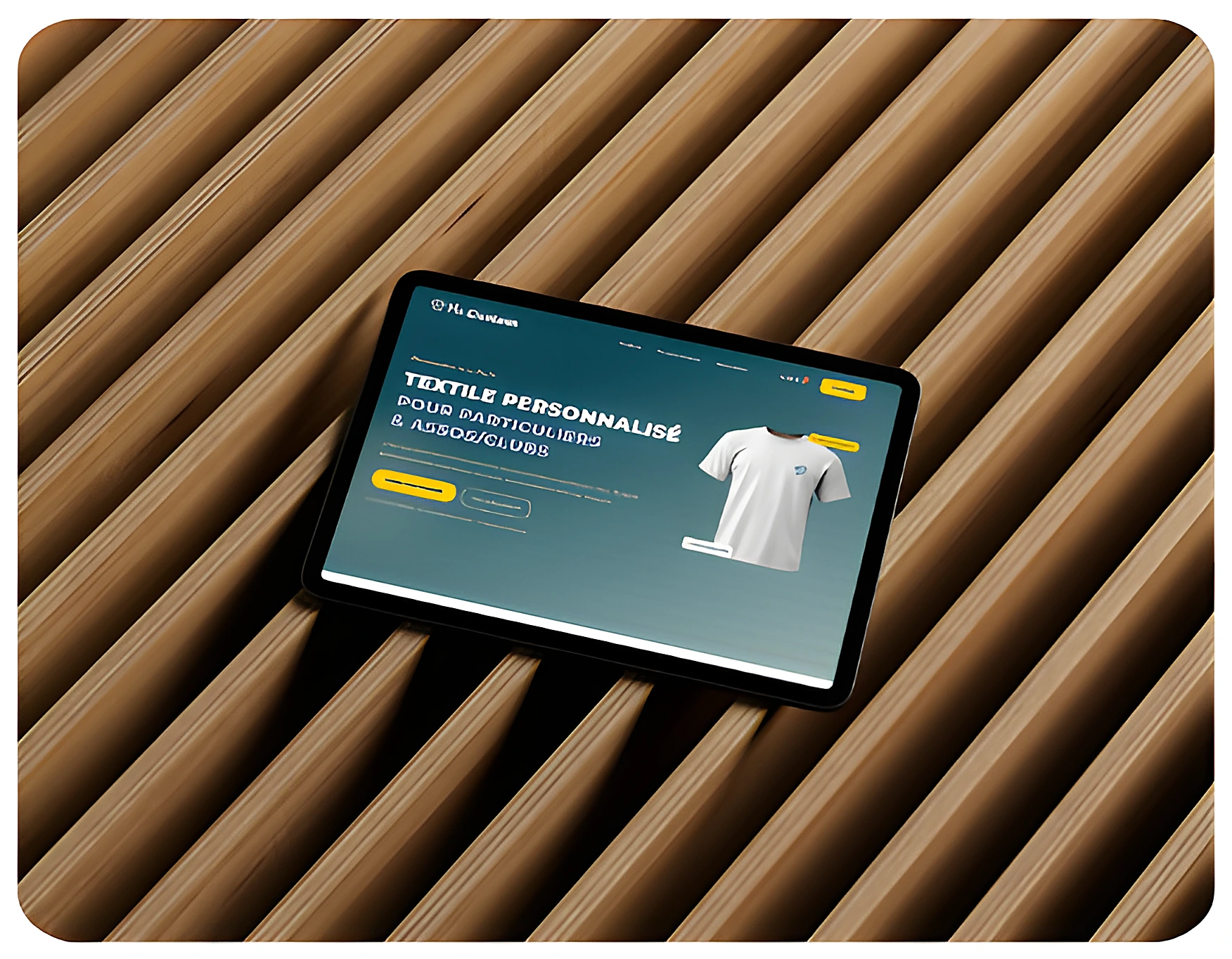 MC Custom — création de site web pour Textile personnalisé, réalisé par Westeo Studio (visuel 3)