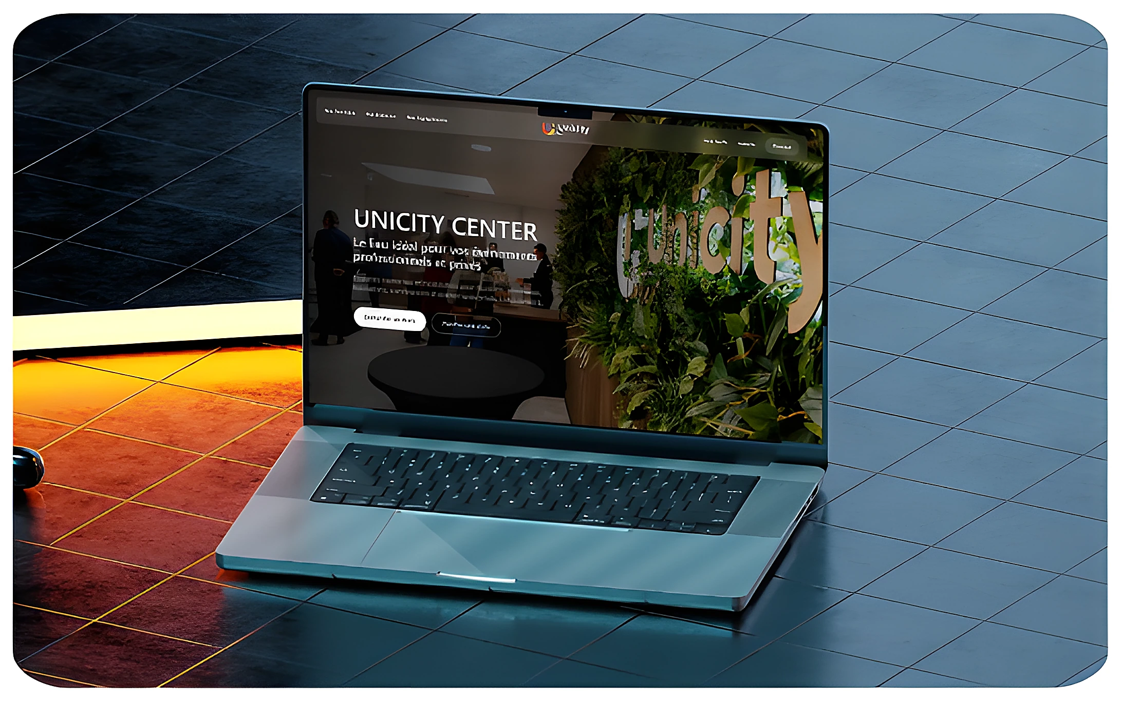 Unicity Center — création de site web pour Location de salles, réalisé par Westeo Studio (visuel 2)