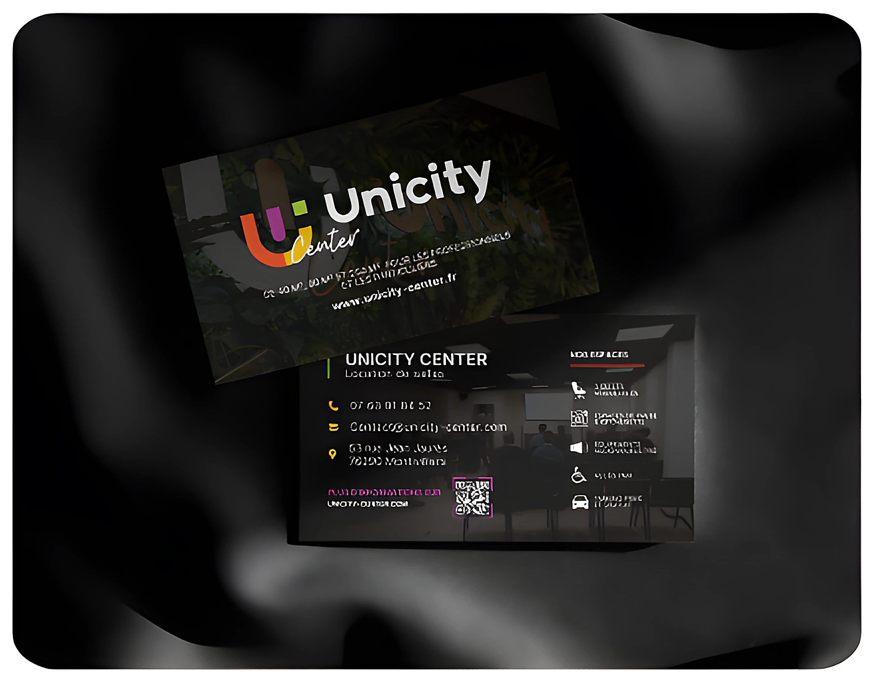 Unicity Center — création de site web pour Location de salles, réalisé par Westeo Studio (visuel 3)