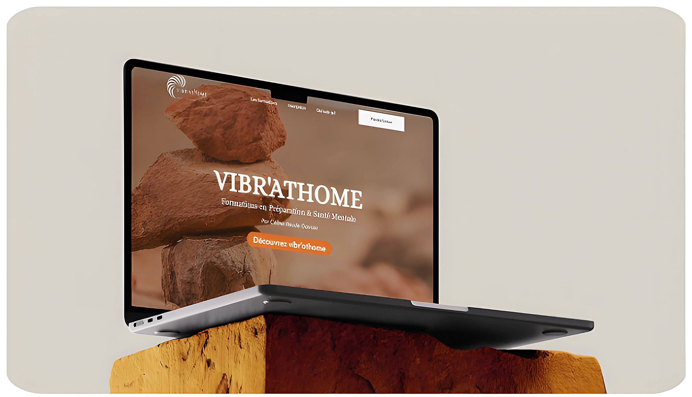 Vibr'athome — création de site web pour Formation, réalisé par Westeo Studio