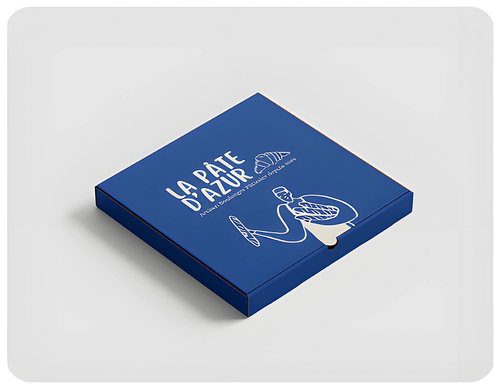 La Pâte d'Azur — création d'identité de marque pour Boulangerie, réalisé par Westeo Studio (visuel 3)