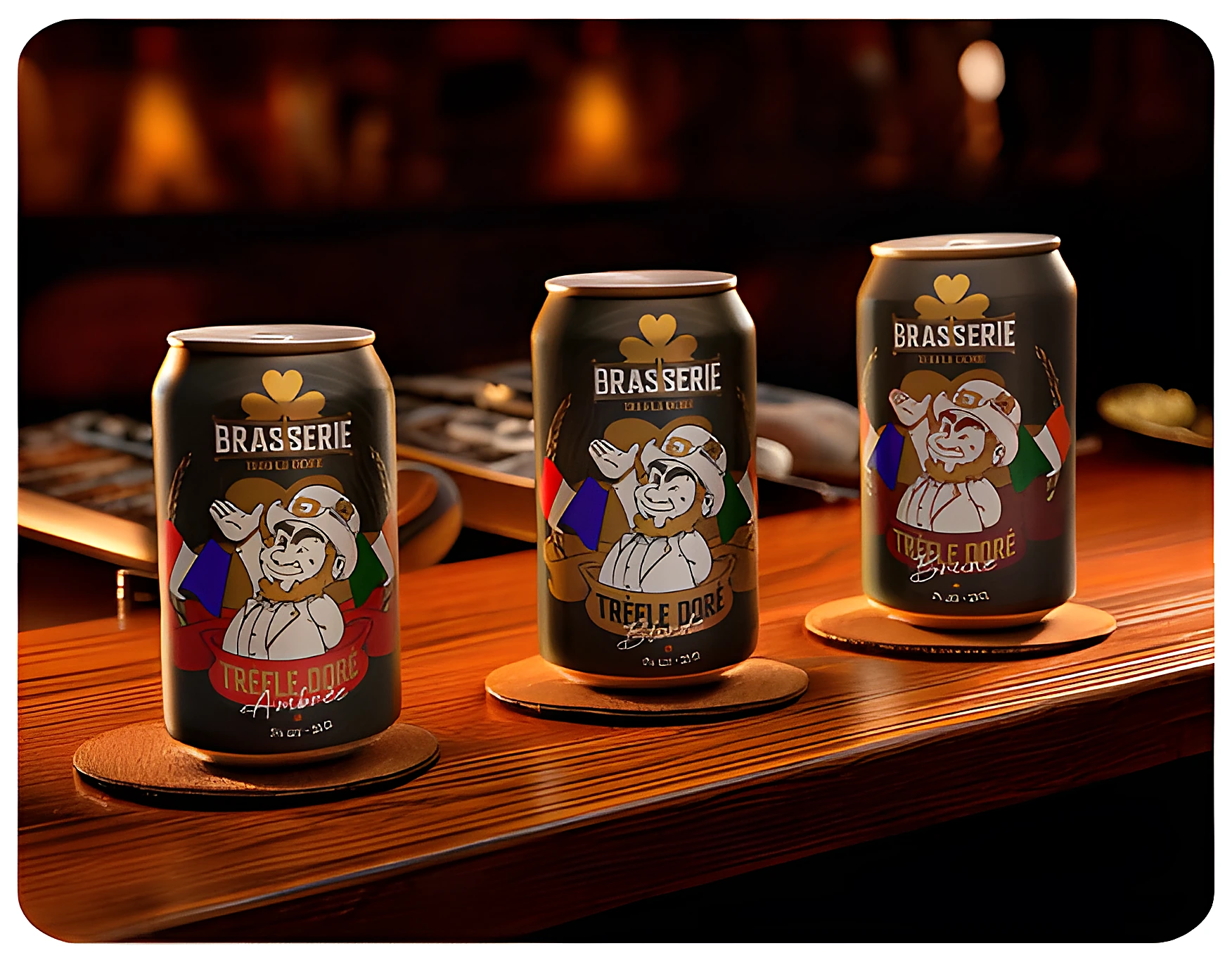 Brasserie Trèfle Doré — création de site web pour Brasserie, réalisé par Westeo Studio (visuel 3)